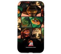 DreamWorks The Bad Guys 2 Action Frames Carcasa para iPhone SE (2020) / 7 / 8
