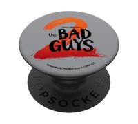 DreamWorks The Bad Guys 2 Logo PopSockets PopGrip Adhesivo