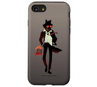 DreamWorks The Bad Guys 2 Mr. Wolf Front & Back Faux Pocket Carcasa para iPhone SE (2020) / 7 / 8