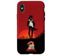 DreamWorks The Bad Guys 2 Mr. Wolf Poster Style Carcasa para iPhone X/XS
