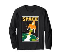 DreamWorks The Bad Guys 2 Spaceship Retro Style Manga Larga