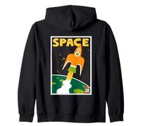 DreamWorks The Bad Guys 2 Spaceship Retro Style Sudadera con Capucha