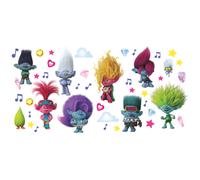 DreamWorks Trolls 3 Band Together with Glitter Wall Decal by RoomMates RMK5435SCS