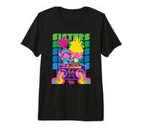 DreamWorks Trolls Band Together Poppy and Viva Sisters Camiseta Premium