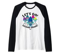DreamWorks Trolls BroZone Let’s Go! Second Grade! Camiseta Manga Raglan