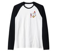 DreamWorks Trolls Cloud Guy Lunar New Year Front & Back Camiseta Manga Raglan