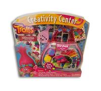 DreamWorks Trolls Creativity Center - Juego de leer, pegatinas y sellos