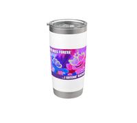 DreamWorks Trolls Friends Forever Vibes Vaso térmico de acero inoxidable de doble pared