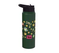 DreamWorks Trolls Lunar New Year Pink All-Over Print Stainless Steel Insulated Water Bottle