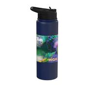 DreamWorks Trolls Mr. Dinkles High Vibes Only Stainless Steel Insulated Water Bottle