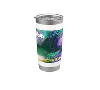 DreamWorks Trolls Mr. Dinkles High Vibes Only Vaso térmico de acero inoxidable de doble pared