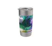 DreamWorks Trolls Mr. Dinkles High Vibes Only Vaso térmico de acero inoxidable de doble pared