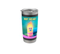 DreamWorks Trolls Mr. Dinkles Hot Head Vaso térmico de acero inoxidable de doble pared