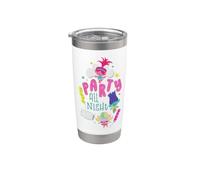 DreamWorks Trolls Party All Night Vaso térmico de acero inoxidable de doble pared