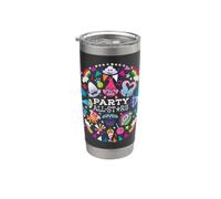 DreamWorks Trolls Party All-Stars Vaso térmico de acero inoxidable de doble pared