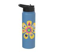 DreamWorks Trolls Party Like A Tribe Friendship Flower Stainless Steel Insulated Water Bottle