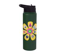 DreamWorks Trolls Party Like A Tribe Friendship Flower Stainless Steel Insulated Water Bottle