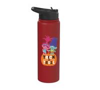DreamWorks Trolls Poppy and Branch Trick Or Troll Stainless Steel Insulated Water Bottle