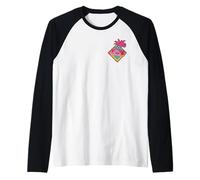 DreamWorks Trolls Poppy Lunar New Year Front & Back Camiseta Manga Raglan