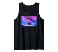DreamWorks Trolls Punk Rock Poppy Thumbs Up Camiseta sin Mangas