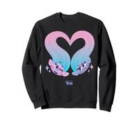 DreamWorks Trolls Satin and Chenille Character Faces Sudadera