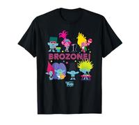 DreamWorks Trolls se unen BroZone Poppy y Viva Camiseta