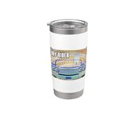 DreamWorks Trolls Tiny Rider Vibes Vaso térmico de acero inoxidable de doble pared