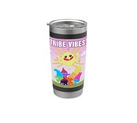 DreamWorks Trolls Tribe Vibes Sunshine Vaso térmico de acero inoxidable de doble pared