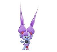 DreamWorks TrollsTopia Surprise Hair Val Muñeca coleccionable, juguete con 2 bichos sorpresa ocultos en cabello, para niños de 4 años en adelante
