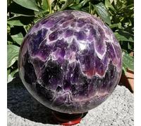 Dreamy Amethyst Sphere Quartz Crystal Ball Ornaments (Size : 150-200g)