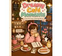 Dreamy Café Moments: Cute & Cozy Coloring Book