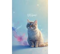 Dreamy Cat Notebook: Aesthetic Cat Lover Journal - Cute Fantasy Cat Design for Writing, Notes, and Creative Ideas