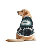 Dreamy - Chaleco para perro con fondo floral, transpirable, refrescante, para perros grandes, protección solar, uso cómodo para Golden Retriever, Husky, Alaska, actividades al aire libre, talla 3XL