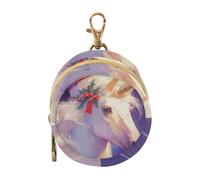 Dreamy Christmas Unicorns - Estuche portátil para chupete de bebé niña