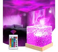 Dreamy Cubby Proyector de aurora boreal, 16 colores, proyector de océano con mando a distancia, lámpara Aurora, luz nocturna para niños, adultos, dormitorio, techo, decoración de habitación