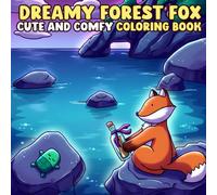 Dreamy Forest Fox Coloring Book: A Cozy and Magical Coloring Pages Featuring Dreamy Forest Scenes, Cute Fox Friends, and Whimsical Adventures for Relaxation