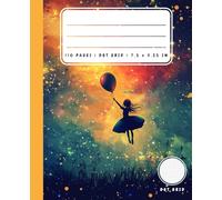 Dreamy Nights Dot Grid Notebook: 110 pages for Studying, Bullet Journaling, Sketching and Creativity