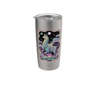 Dreamy Paint Art Llama Alpaca Llamas Alpacas Vaso térmico de acero inoxidable de doble pared