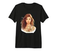 Dreamy Spring Girl Funny Unisex Diseño para Hombres Mujeres tee Camiseta Premium