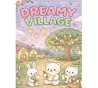 Dreamy Village - Livro de Colorir Cozy para Relaxar: | Cenas Aconchegantes, Personagens Fofos e Momentos de Tranquilidade