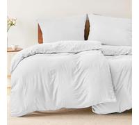 Dreamzie 2 Funda Nordicas Cama 90 con 2 Funda Almohada 80x80 cm - Blanco - Funda nordicas 135x200 de 100% Microfibra. Funda Nordica Certificada sin Productos Químicos (Oeko Tex)