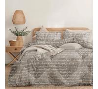 Dreamzie Funda Nordica Cama 200 Estampado Texto Corazón con 2 Funda Almohada 65x65 cm - Funda nordica 240x220 de 100% Microfibra - Certificada Oeko Tex