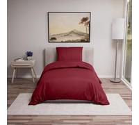 Dreamzie Funda Nordica Cama 90 con 1 Funda Almohada 65x65 cm - Burdeos - Funda nordicas 140x200 de 100% Microfibra. Funda Nordica Certificada sin Productos Químicos (Oeko Tex)