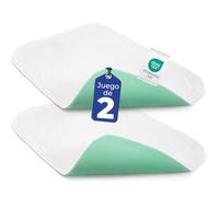 Dreamzie - Protector Colchon Impermeable e Absorbente - 70x100 cm - Lote de 2 Funda Colchon Lavable para Incontinencia