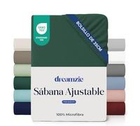 Dreamzie - Sábana Bajera 120x190/200cm Ajustable - Microfibra Ultra Suave