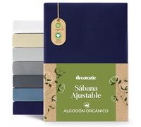 Dreamzie - Sabana Bajera 80x160 cm - 100% algodón ecológico