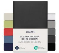 Dreamzie - Sabana Bajera para Sobrecolchon - 140x190/200cm / 160x200cm