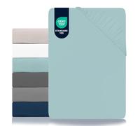 Dreamzie Sabanas 150 x 200 Ajustable - Microfibra Ultra Suave Oeko Tex Certificado - Ropa de Cama 150x200 - Turqueza