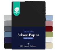 Dreamzie - Sábanas Bajera - 160x200-100% Algodon Peinado - Premium Jersey