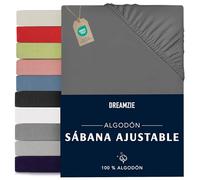 Dreamzie - Sábanas Bajeras - 80x190/200cm - 100% Algodon Jersey